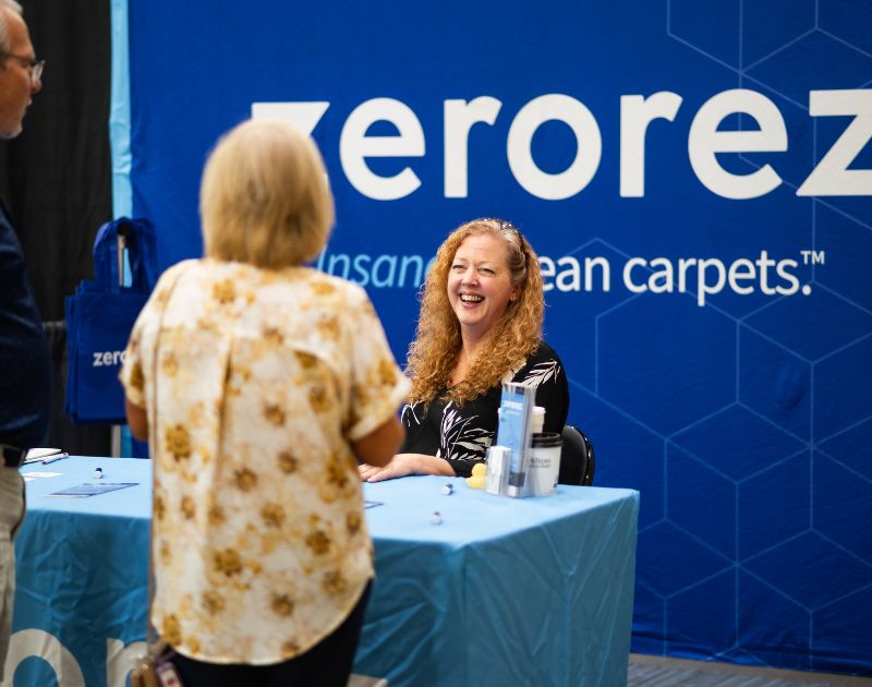 Homeowners and exhibitors at a Nationwide Expos home show, photo 2